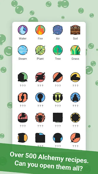 Скачать Alchemy Merge — Puzzle Game с модом — Много денег и подсказок — скриншот 1