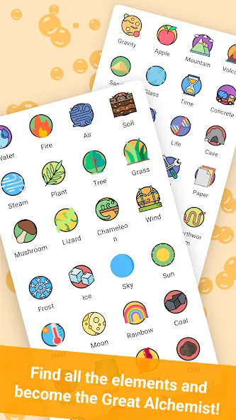 Скачать Alchemy Merge — Puzzle Game с модом — Много денег и подсказок — скриншот 4
