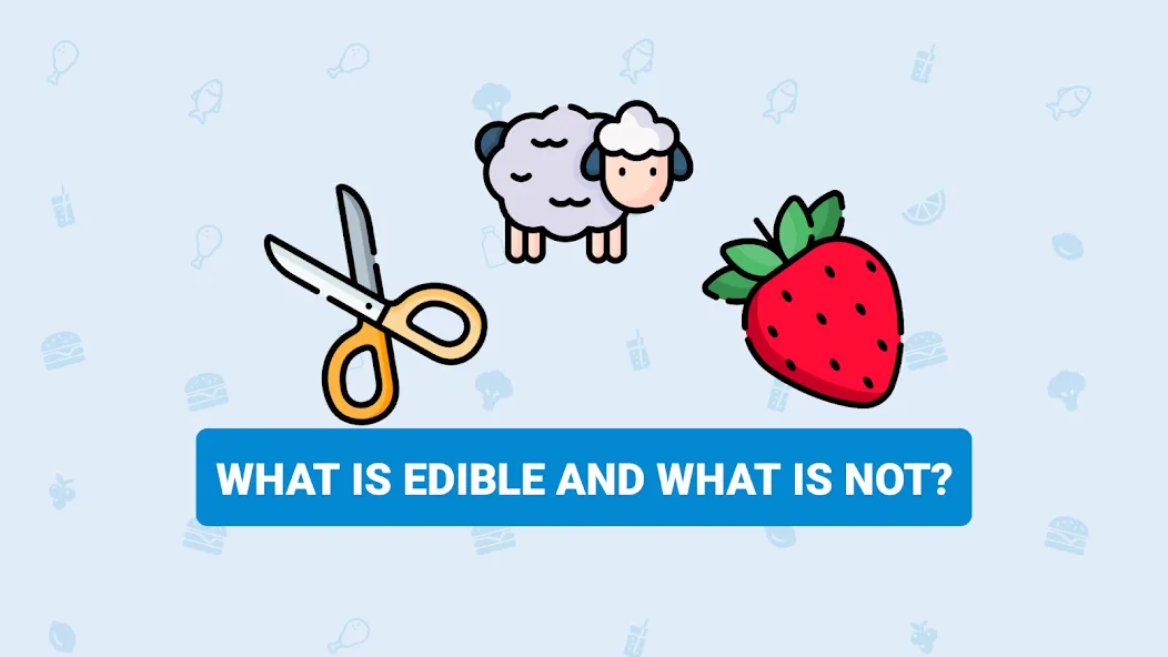 Foody: Edible & Inedible (Мод Все открыто) — скриншот 5