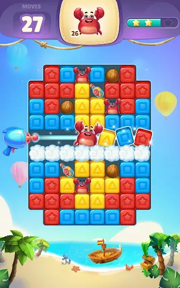 Cube Rush Adventure на Андроид — Много денег — скриншот 2