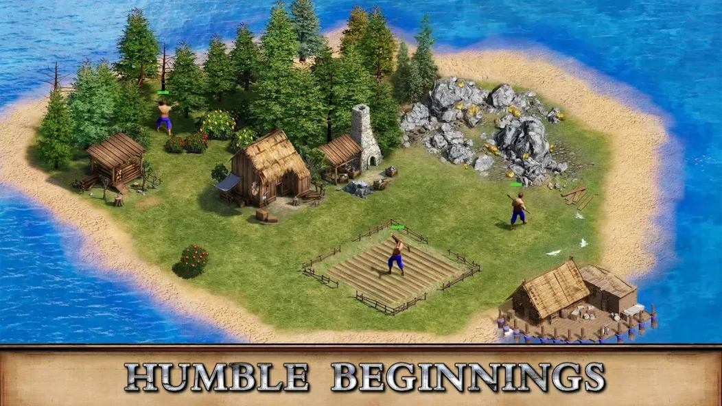 Rise of Castles: Ice and Fire MOD APK на Android — Много денег и ресурсов — скриншот 1