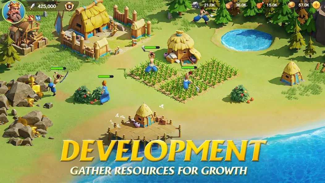 Kingdom Adventure Saga Mod APK Много денег — Скачать на Андроид — скриншот 2