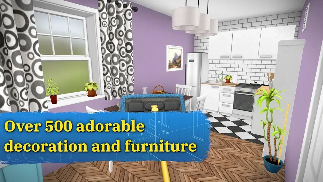 Скачать House Flipper: Home Design MOD APK — Много денег — скриншот 2