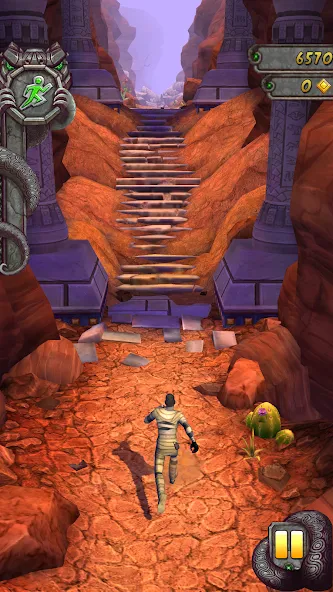 Temple Run 2 — Мод: Много денег и кристаллов — скриншот 2