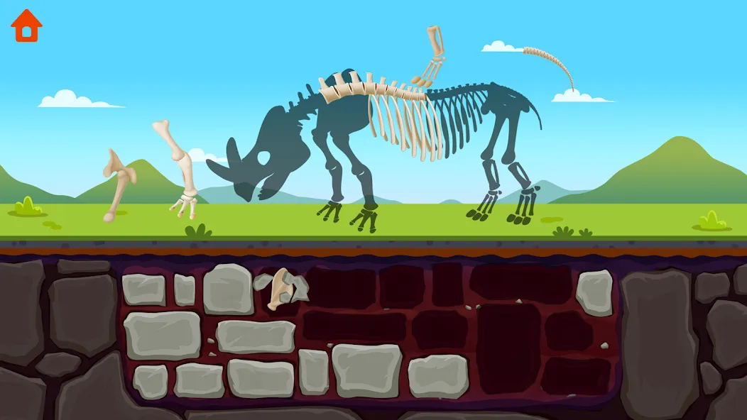 Dinosaur Park 2 - Kids Games на Андроид — Мод Всё открыто — скриншот 2