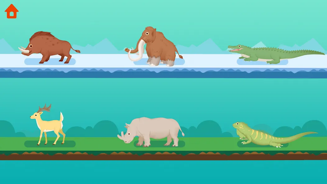 Dinosaur Park 2 - Kids Games на Андроид — Мод Всё открыто — скриншот 5