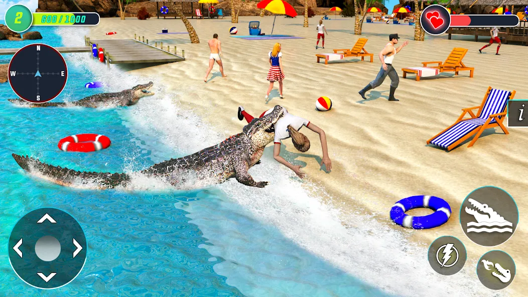Скачать Crocodile Games: Animal Games — Много денег — скриншот 4