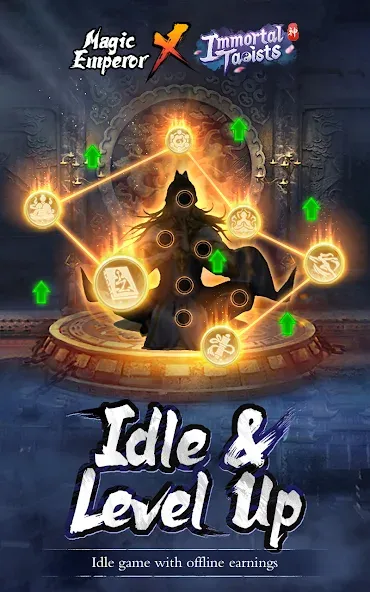 Immortal Taoists - Idle Manga MOD — Много бессмертия и ресурсов на Андроид — скриншот 5