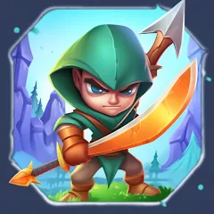 Скачать The Walking Hero - Idle RPG (Мод: Много денег) на Андроид