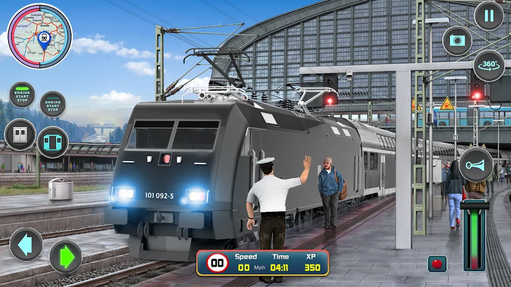 City Train Driver- Train Games MOD APK — Много денег — скриншот 1