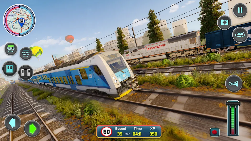 City Train Driver- Train Games MOD APK — Много денег — скриншот 3