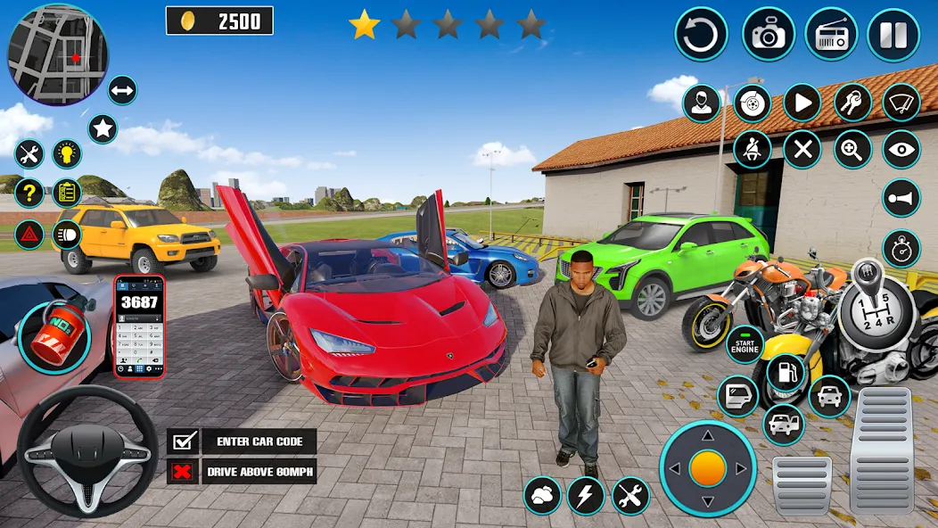 Взлом Open World Car Driving Games — Много денег — скриншот 1 Взлом Open World Car Driving Games — Много денег — скриншот 1
