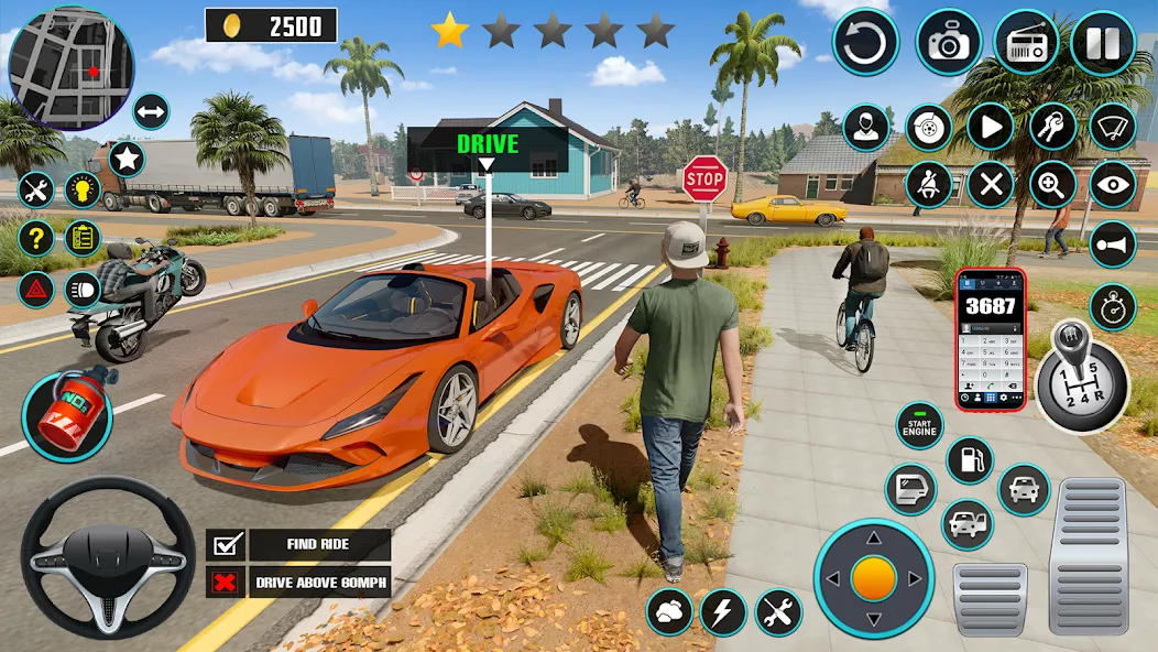 Взлом Open World Car Driving Games — Много денег — скриншот 2 Взлом Open World Car Driving Games — Много денег — скриншот 2