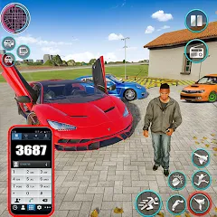 Взлом Open World Car Driving Games — Много денег