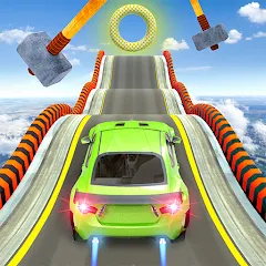 Скачать Mega Ramp Car Stunts Race Game на Android — Много денег и без рекламы