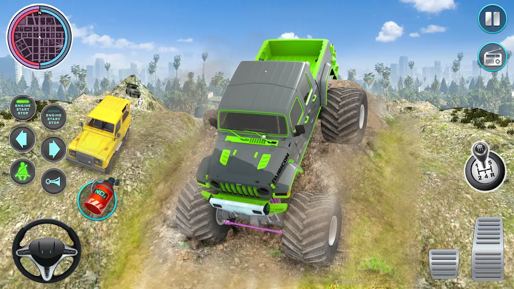 Monster Truck Off Road Racing Mod APK Бесконечные деньги — Скачать на Андроид — скриншот 2 Monster Truck Off Road Racing Mod APK Бесконечные деньги — Скачать на Андроид — скриншот 2