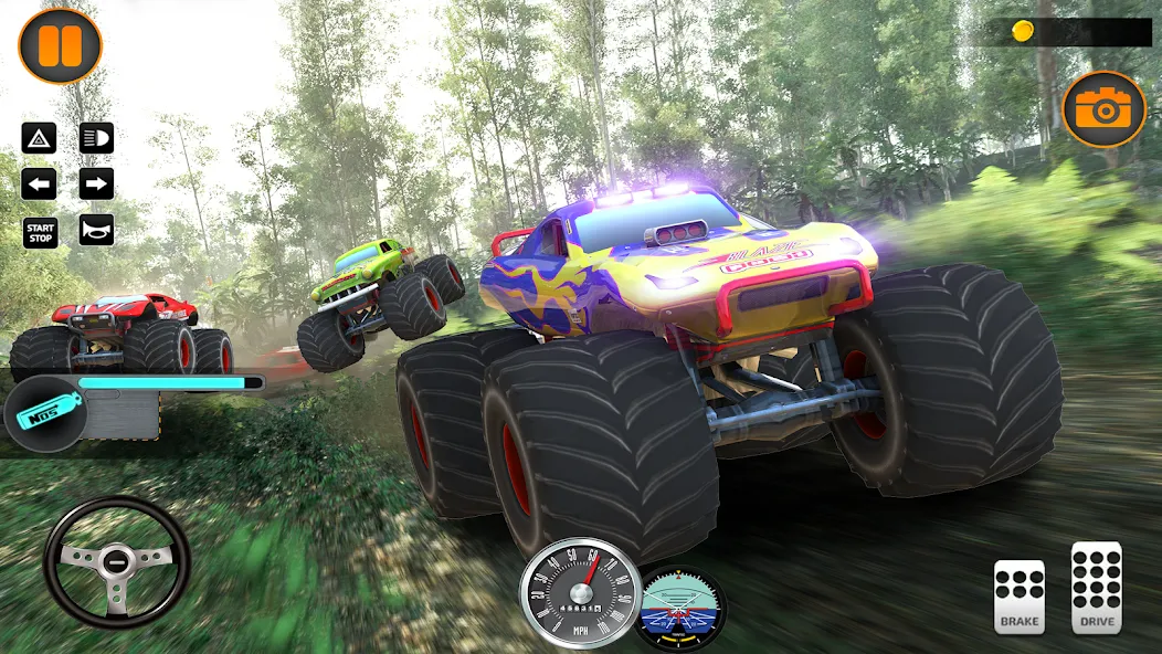 Monster Truck Off Road Racing Mod APK Бесконечные деньги — Скачать на Андроид — скриншот 5