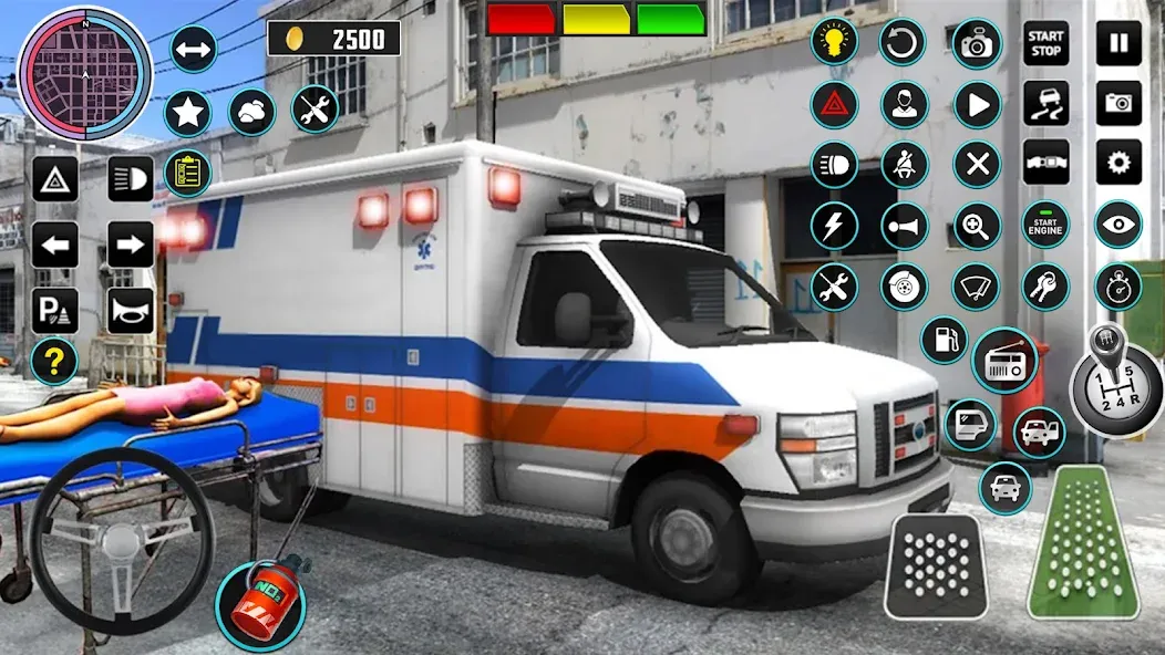 Скачать Heli Ambulance Simulator Game (Мод: Много денег) на Андроид — скриншот 3