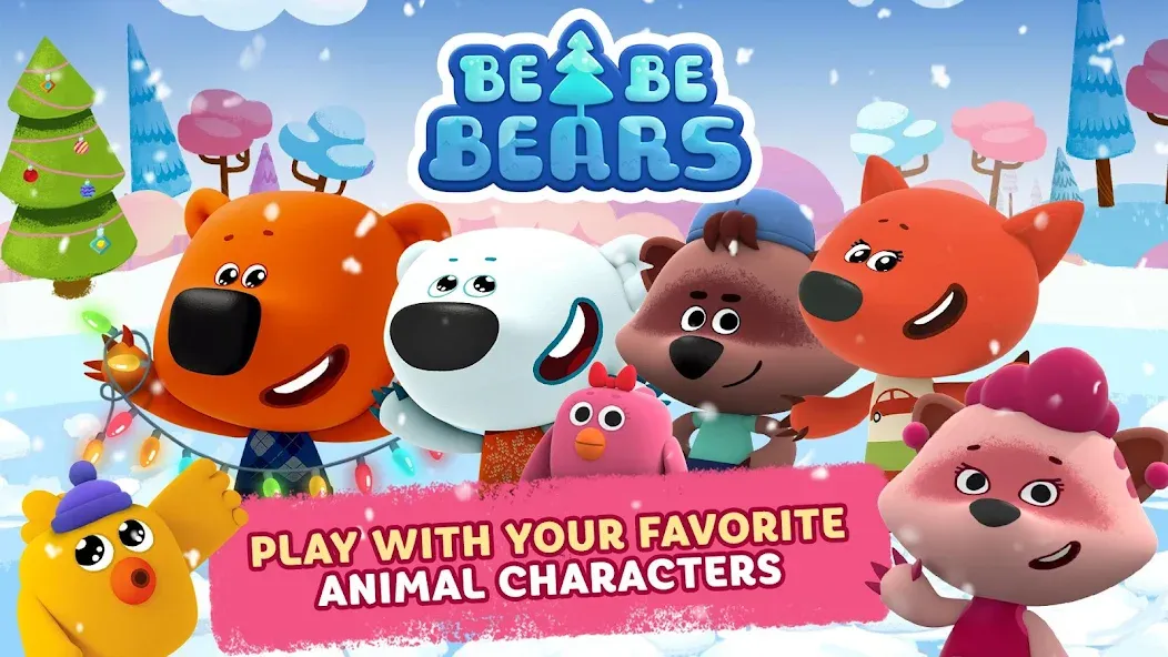 Be-be-bears - Creative world MOD — Все открыто на Андроид — скриншот 2