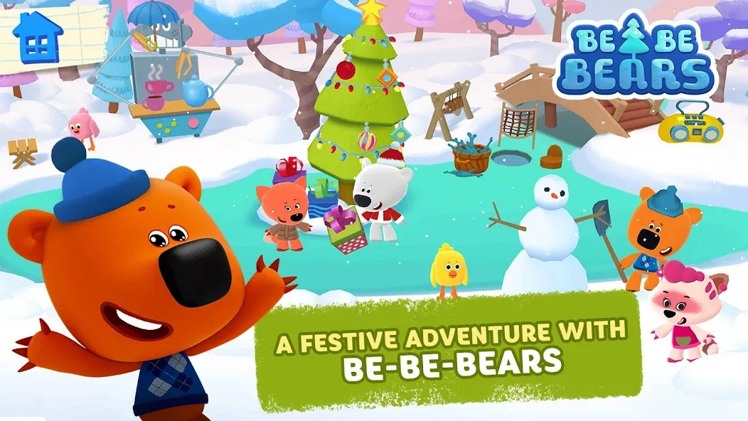 Be-be-bears - Creative world MOD — Все открыто на Андроид — скриншот 3