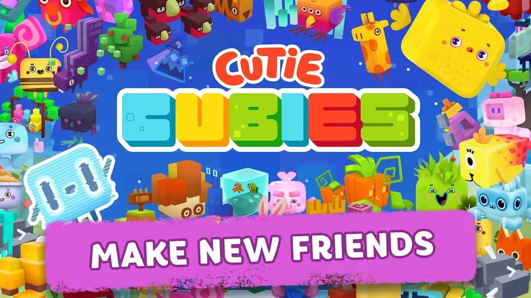 Скачать Cutie Cubies на телефон — Взлом на много денег — скриншот 2 Скачать Cutie Cubies на телефон — Взлом на много денег — скриншот 2
