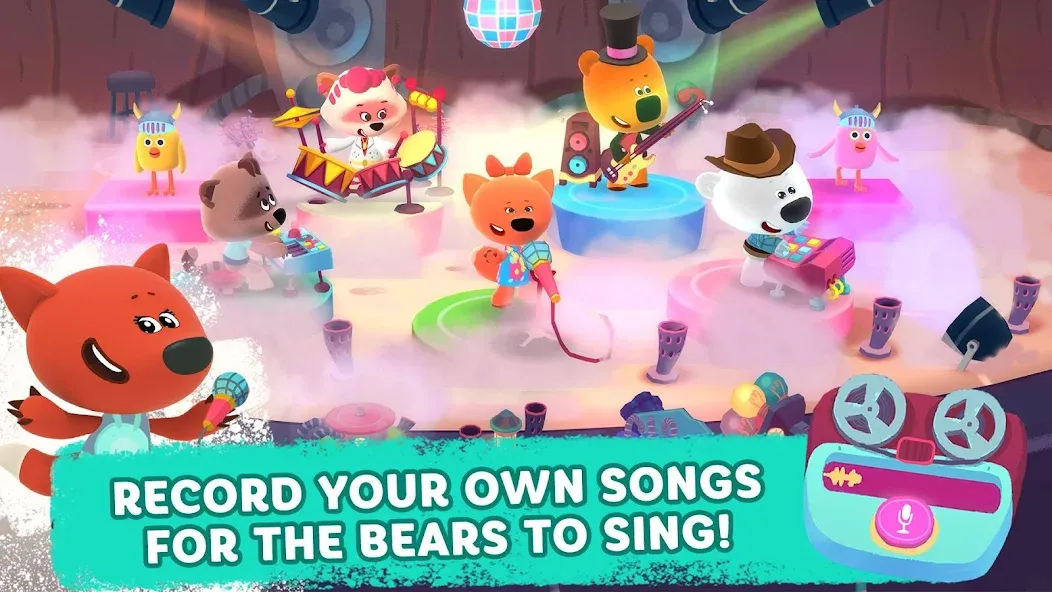 Скачать Rhythm and Bears — Модификация Все песни открыты — скриншот 5