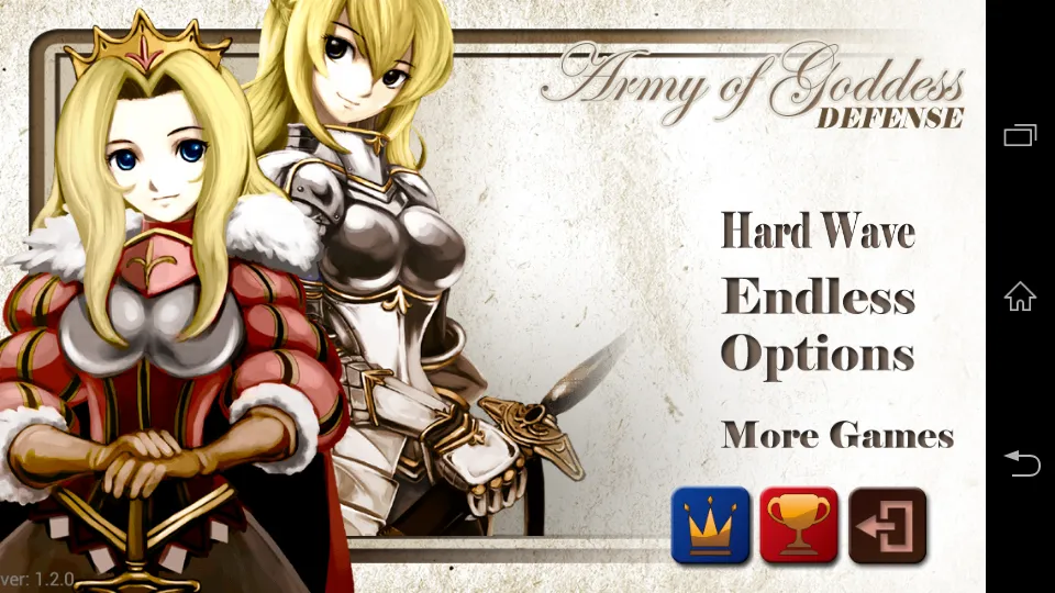 Army of Goddess Defense MOD APK — Много денег и кристаллов — скриншот 3