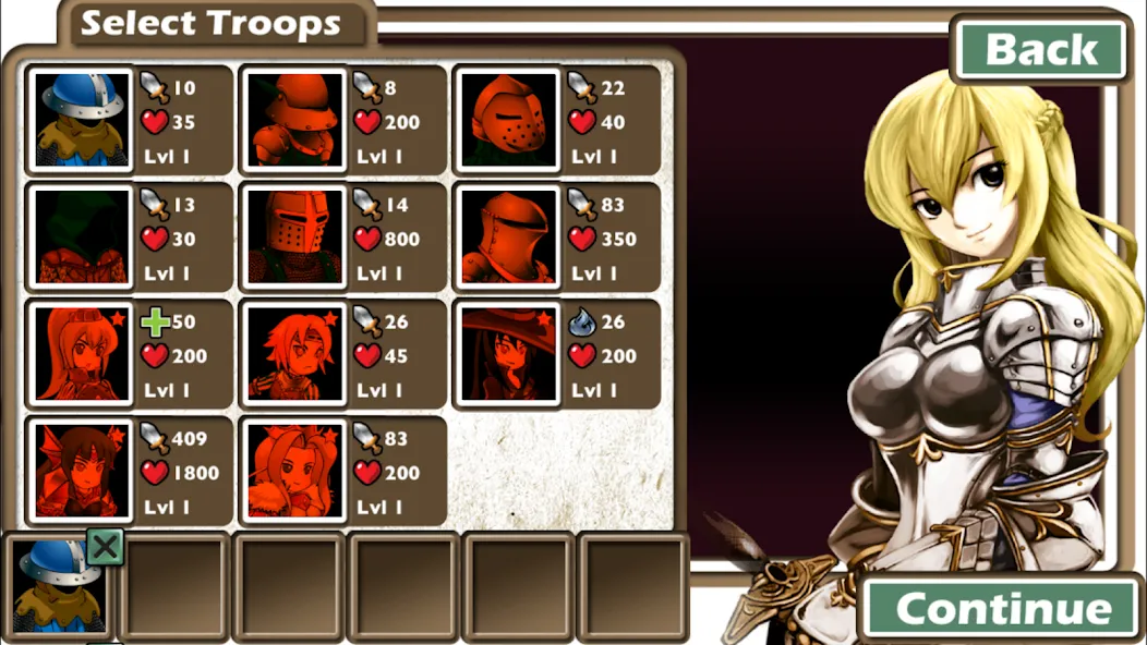 Army of Goddess Defense MOD APK — Много денег и кристаллов — скриншот 5
