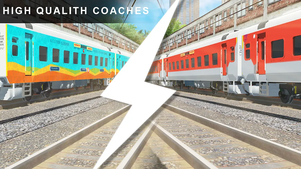Indian Railway Train Simulator Mod APK Взлом на все поезда и деньги — Скачать на Андроид — скриншот 3