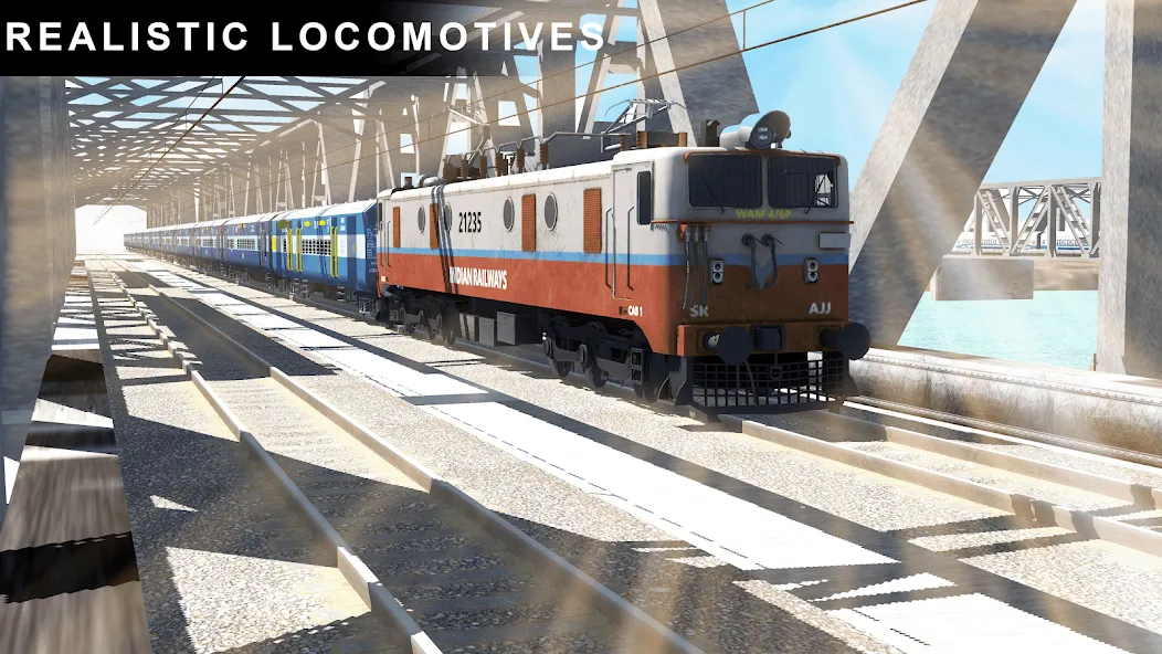 Indian Railway Train Simulator Mod APK Взлом на все поезда и деньги — Скачать на Андроид — скриншот 4