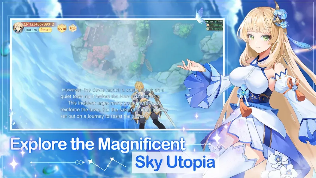 Скачать Sky Utopia — Модификация Много денег — скриншот 2
