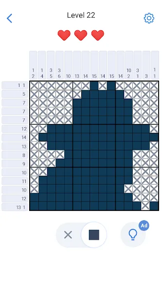 Скачать взлом Pixel Art: Logic Nonogram на Андроид — Все уровни открыты и без рекламы — скриншот 2 Скачать взлом Pixel Art: Logic Nonogram на Андроид — Все уровни открыты и без рекламы — скриншот 2