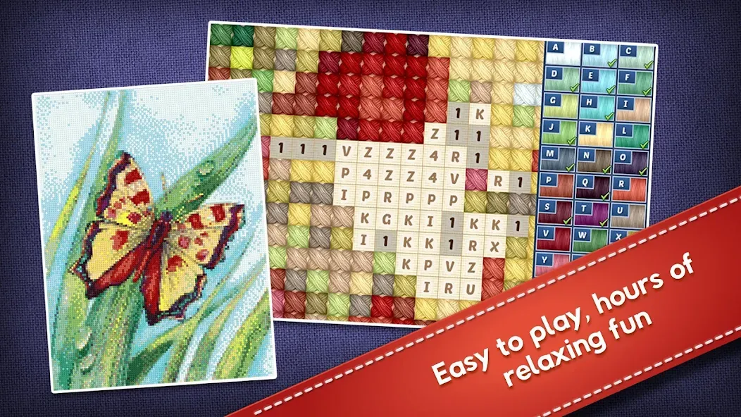Cross-Stitch World (Мод Много денег) — скриншот 4