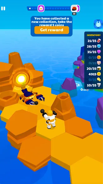 Galaxy Survivor 3D: Back Home MOD APK на Android — Много денег и бессмертие — скриншот 3