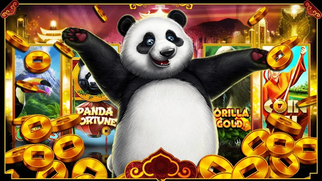 Скачать Panda Slots на Андроид — Много денег — скриншот 5