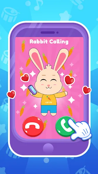 Скачать Baby Phone: Toddler Games с модом — Все открыто — скриншот 3