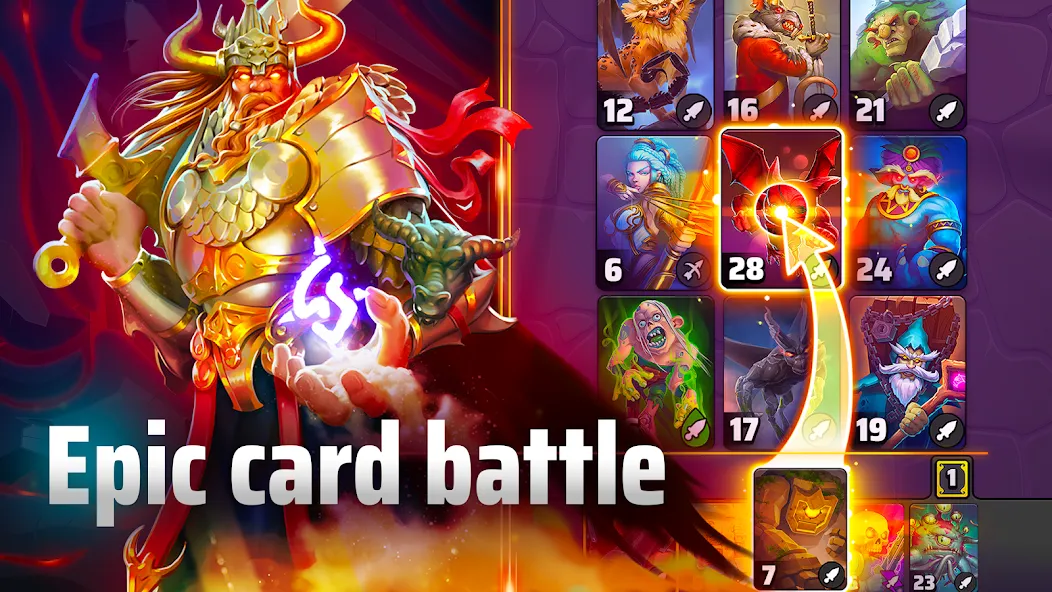 Взломанная Black Deck - Card Battle CCG на Андроид — Много денег и кристаллов — скриншот 4 Взломанная Black Deck - Card Battle CCG на Андроид — Много денег и кристаллов — скриншот 4