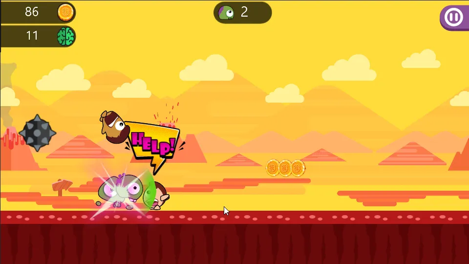 Скачать Monster Run: Jump Or Die на телефон — Много денег — скриншот 2