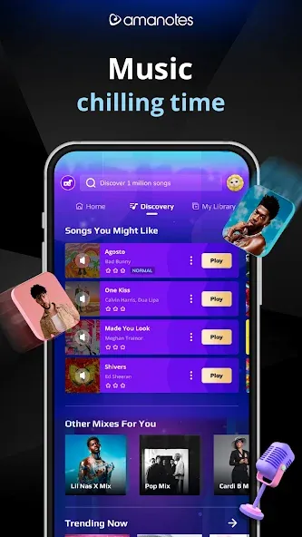 Game of Song - All music games (Мод Всё открыто и VIP разблокирован) — скриншот 5