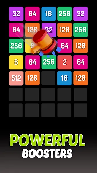X2 Blocks - 2048 Number Game MOD — Много денег на Андроид — скриншот 4