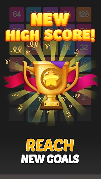 X2 Blocks - 2048 Number Game MOD — Много денег на Андроид — скриншот 5