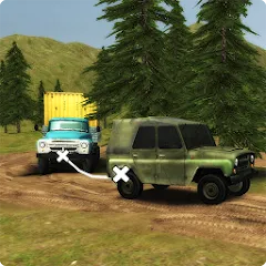 Скачать взлом Dirt Trucker: Muddy Hills на Андроид — Много денег