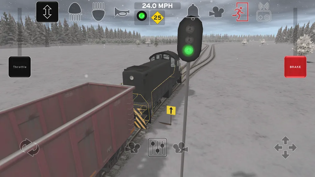 Train and rail yard simulator — Мод: Все поезда разблокированы — скриншот 1