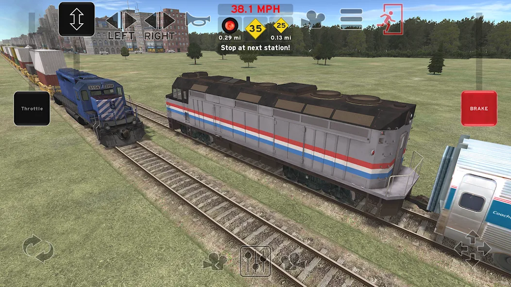 Train and rail yard simulator — Мод: Все поезда разблокированы — скриншот 4