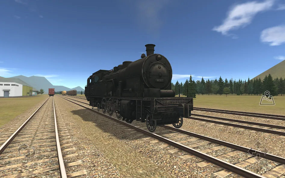 Train and rail yard simulator — Мод: Все поезда разблокированы — скриншот 5