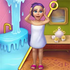 Open House: Match 3 puzzles — Мод: Много денег
