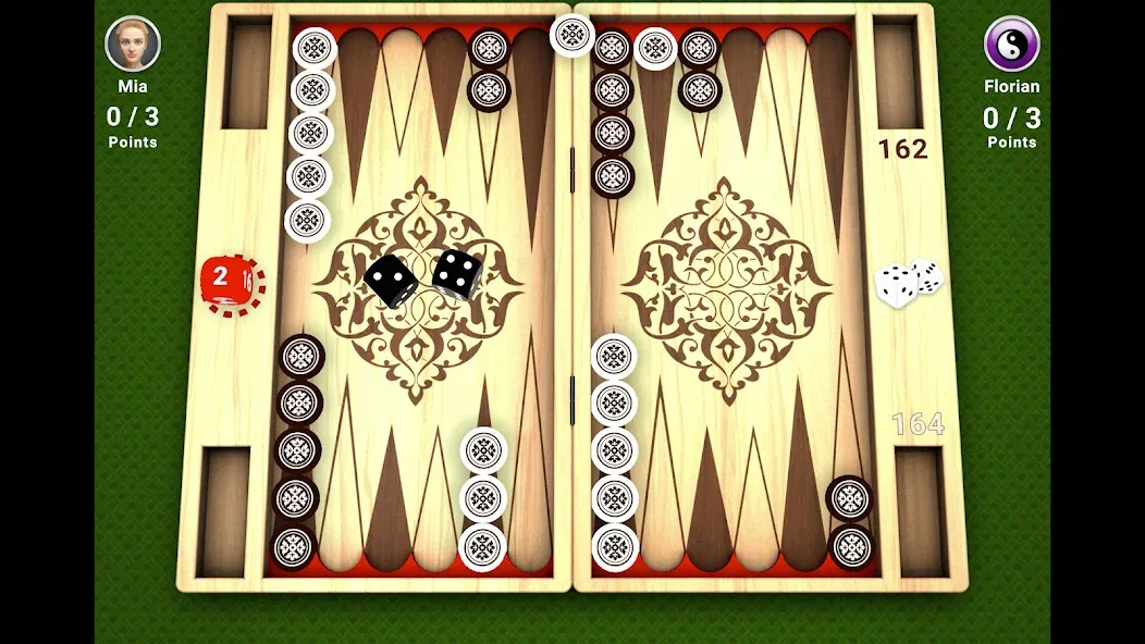 Backgammon - Board Game (Мод Все доски разблокированы) — скриншот 4