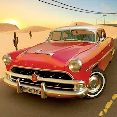 Скачать Long Road Trip - Car Driving на Андроид — Много денег