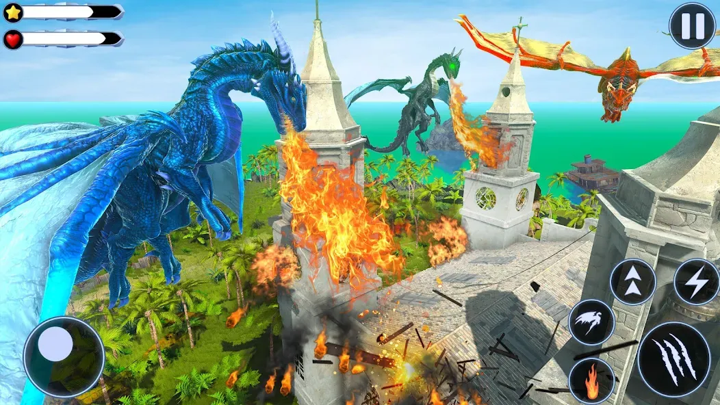 Скачать Wild Dragon Craft Family Sim (Мод: Много денег) на Андроид — скриншот 2