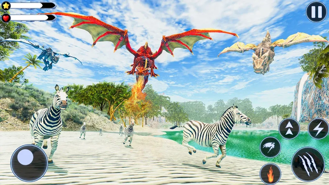 Скачать Wild Dragon Craft Family Sim (Мод: Много денег) на Андроид — скриншот 4